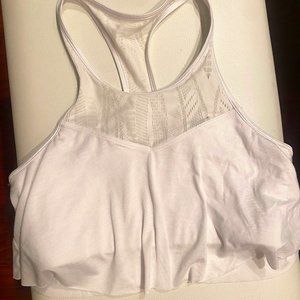 alo yoga bra top, white, XS